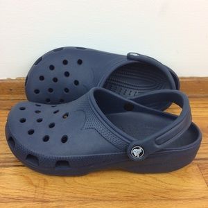 Navy Blue Crocs Clog Slip On